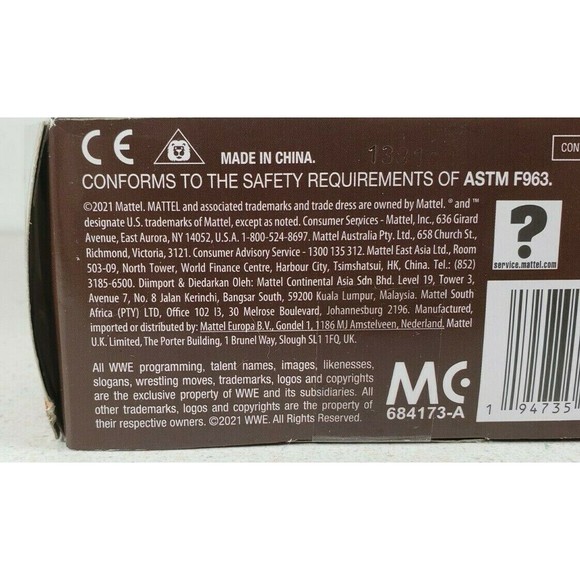 WWE Big John Studd Elite Series #11 Mattel Figure Wrestling Flashback WWF 2021 - Picture 11 of 11